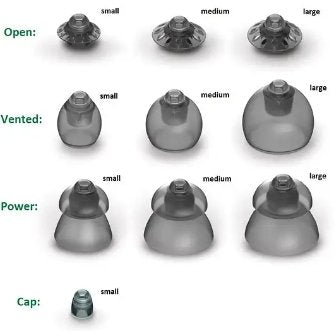 Phonak 4.0 Hearing Aid Domes (Marvel, Paradise & Lumity) - Alpha Clinics