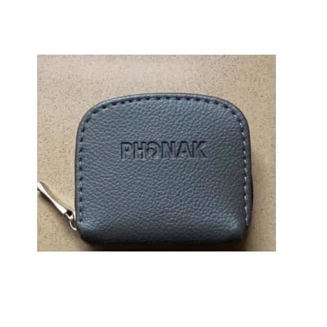 Phonak Leather Zip Pouch - Alpha Clinics