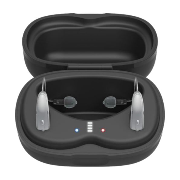 Starkey Premium 2.0 Charger for Genesis AI and Edge AI hearing aids (mRIC or RIC RT) - Alpha Clinics